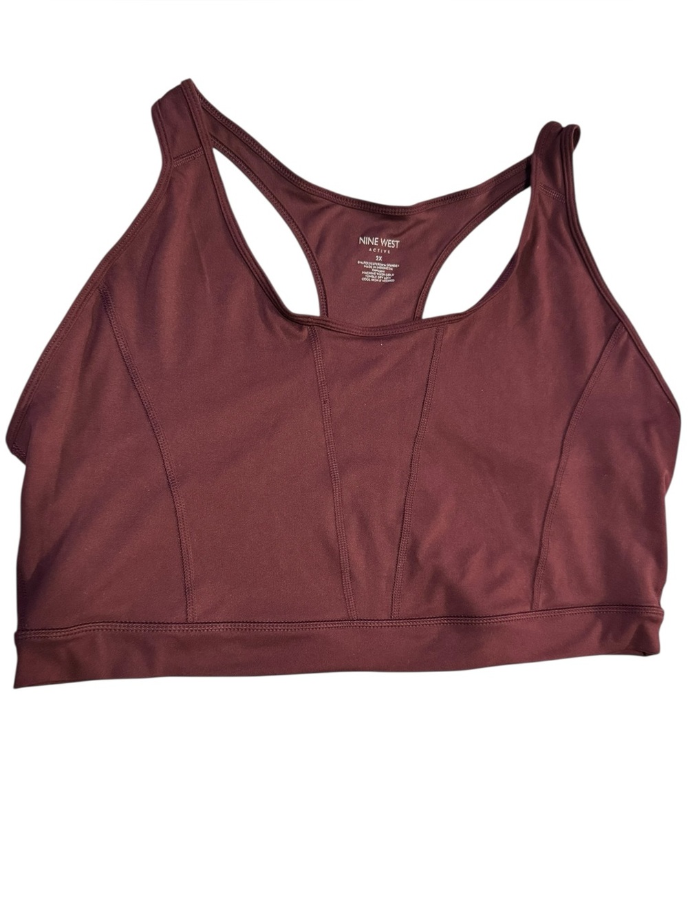Nine West Active Sports Bra Sz 2X NWT